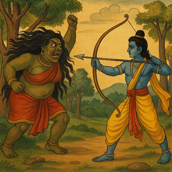 धर्म के लिए पहला युद्ध – श्रीराम की पहली परीक्षा