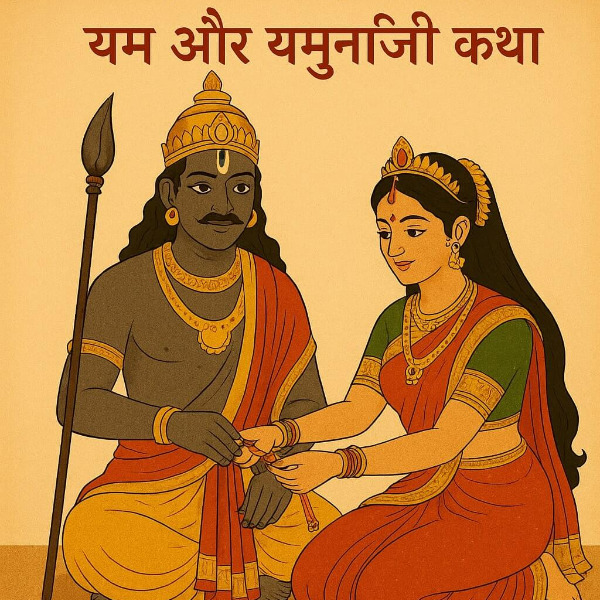 रक्षाबंधन पर यम और यमुनाजी की पौराणिक कथा – भाई-बहन के प्रेम का अमर प्रतीक