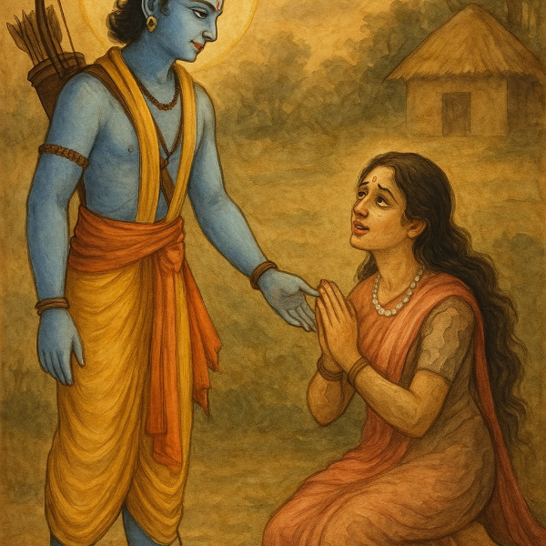 अहिल्या उद्धार की कथा – श्रीराम की करुणा और न्याय की दिव्य लीला